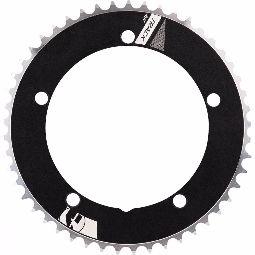 Vision Kettenblatt Track Non-Series 5-Arm 144 mm x 46 T Schwarz - CNC-gefräst AL7075/T6
