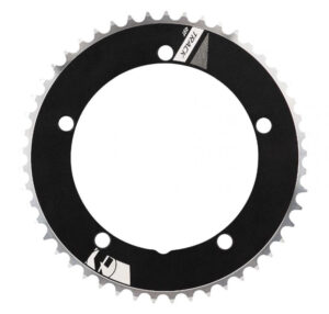 Vision Kettenblatt Track Non-Series 5-Arm 144 mm x 52 T Schwarz - CNC-gefräst AL7075/T6