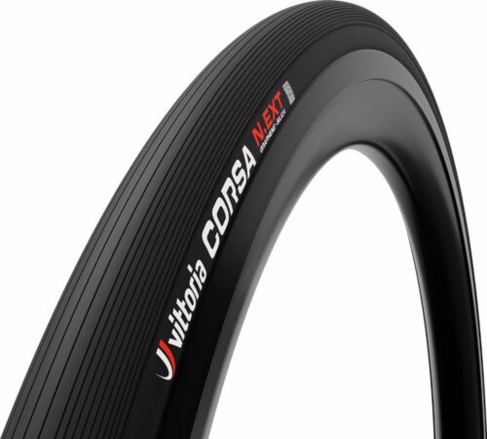 Vittoria Corsa N.EXT TLR Faltreifen 700x30C Schwarz - Rennradreifen mit Graphene 2.0