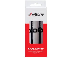 Vittoria MULTIWAY TUBELESS VENTIL ALU 40mm - leichtes Tubeless-Set für maximale Kompatibilität