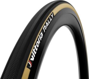 Vittoria Rally 25-622 Schlauchreifen 25 tan/black - robuster Trainingsrennradreifen