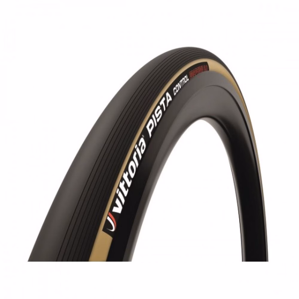 Vittoria Reifen Pista Control 28x0.90 Zoll 23-622 schwarz/creme faltbar