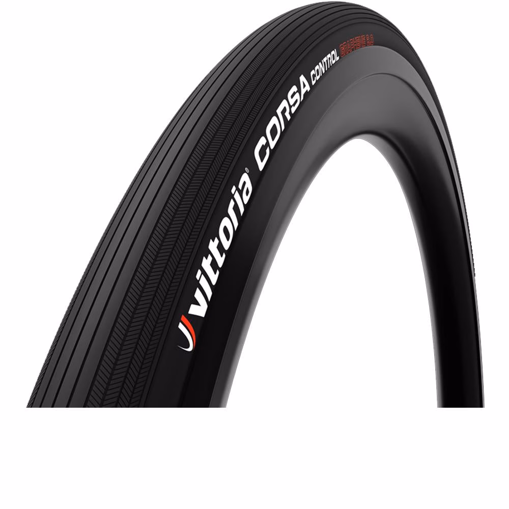 Vittoria Schlauchreifen Corsa Control 28x1.00 Zoll schwarz faltbar