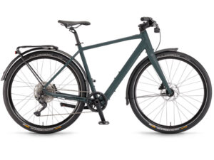 Winora E-Flitzer High | City E-Bike | 27,5" | 250Wh Mahle X35+ | darkslategrau matt Größe: 42 cm