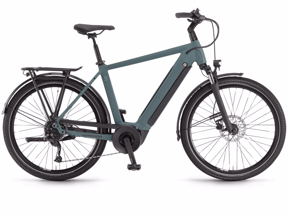 Winora Sinus 9 City High E-Bike | 27,5" | 625Wh Bosch | schiefergrau Größe: 48 cm