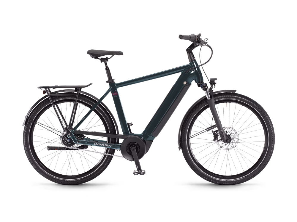 Winora Sinus N8f City High E-Bike | 27,5" | 500Wh Bosch | petroleum Größe: 52 cm