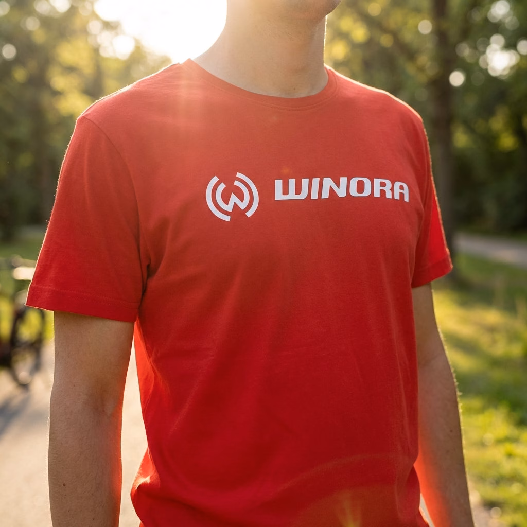 Winora T-Shirt Promoshirt rot Gr XXL