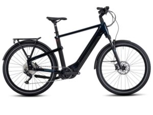 Winora Yakun 10 High | City E-Bike | 27,5" | 750Wh Bosch CX | dunkelblau Größe: 55 cm