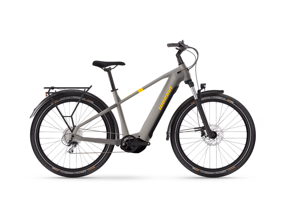 Winora Yucatan X8 High | Trekking E-Bike | 27,5" | 720Wh Yamaha PW-S2 | quarz Größe: 45 cm