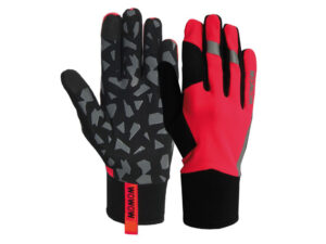 Wowow Early Fog Fluo Fahrradhandschuhe (rot) Größe:L