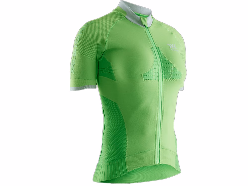 X-Bionic Invent 4.0 ZIP Fahrradshirt Damen (amazonasgrün) Größe:M