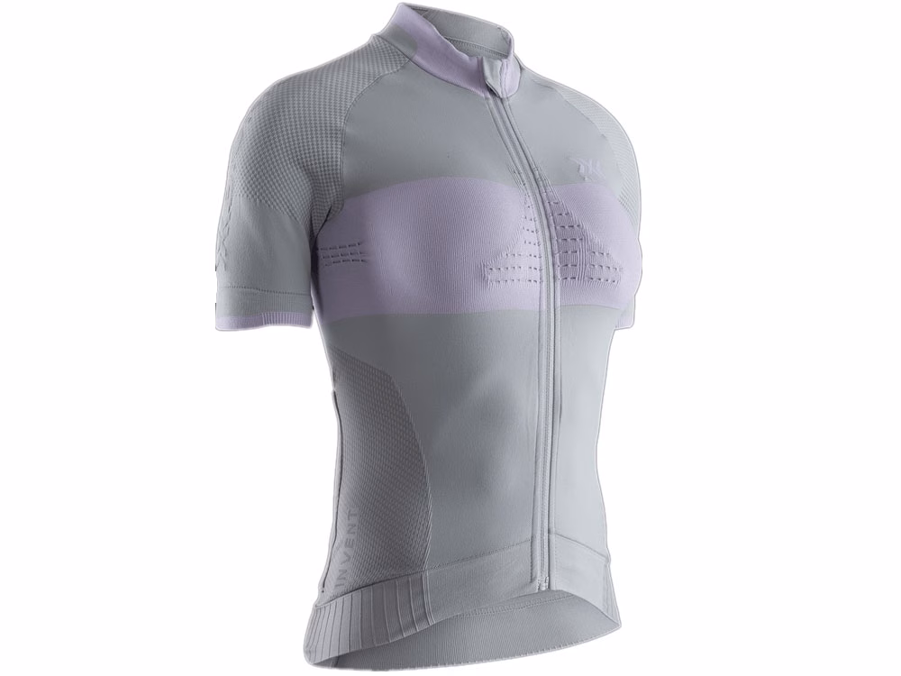 X-Bionic Invent 4.0 ZIP Fahrradshirt Damen (dolomite grau) Größe:M