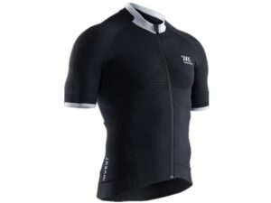 X-Bionic Invent 4.0 ZIP Fahrradshirt Herren (opalschwarz / arktikweiß) Größe:L