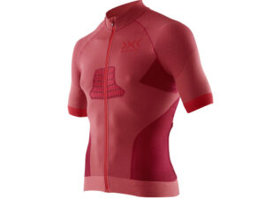 X-Bionic Race Evo Fahrradtrikot Herren (rot) Größe:S