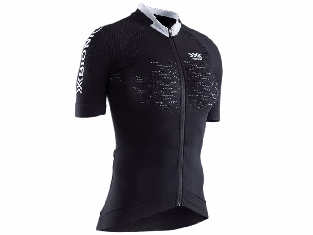 X-Bionic The Trick 4.0 ZIP Fahrradtrikot Damen (opalschwarz) Größe:M
