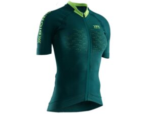 X-Bionic The Trick 4.0 ZIP Fahrradtrikot Damen (pine grün) Größe:S