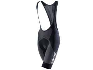 X-Bionic The Trick Kurze Trägerhose Damen (schwarz / weiß) Größe:XS