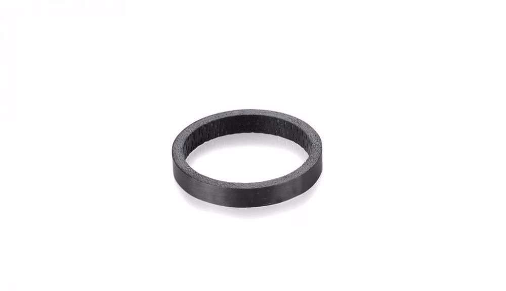 XLC A-Head Spacer schwarz 2 mm, 1 1/8", Carbon