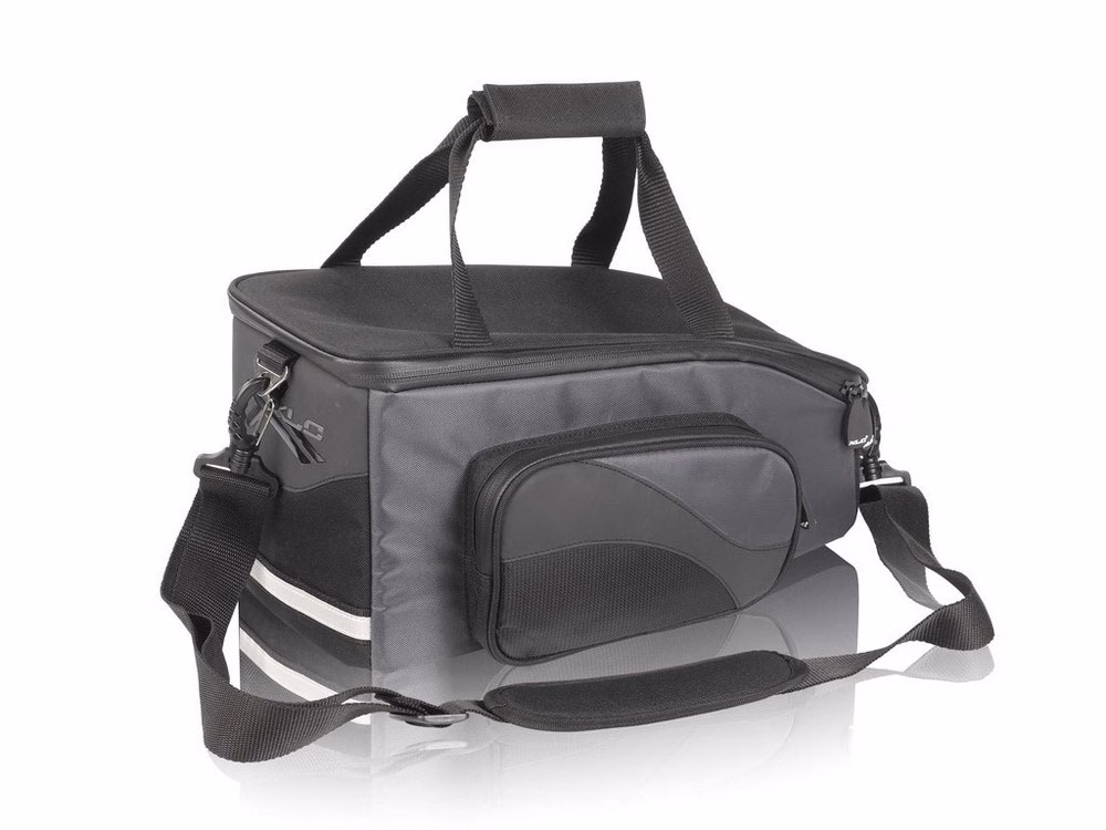 XLC BA-S43 Gepäckträgertasche (15 Liter / schwarz,Dunkelgrau)