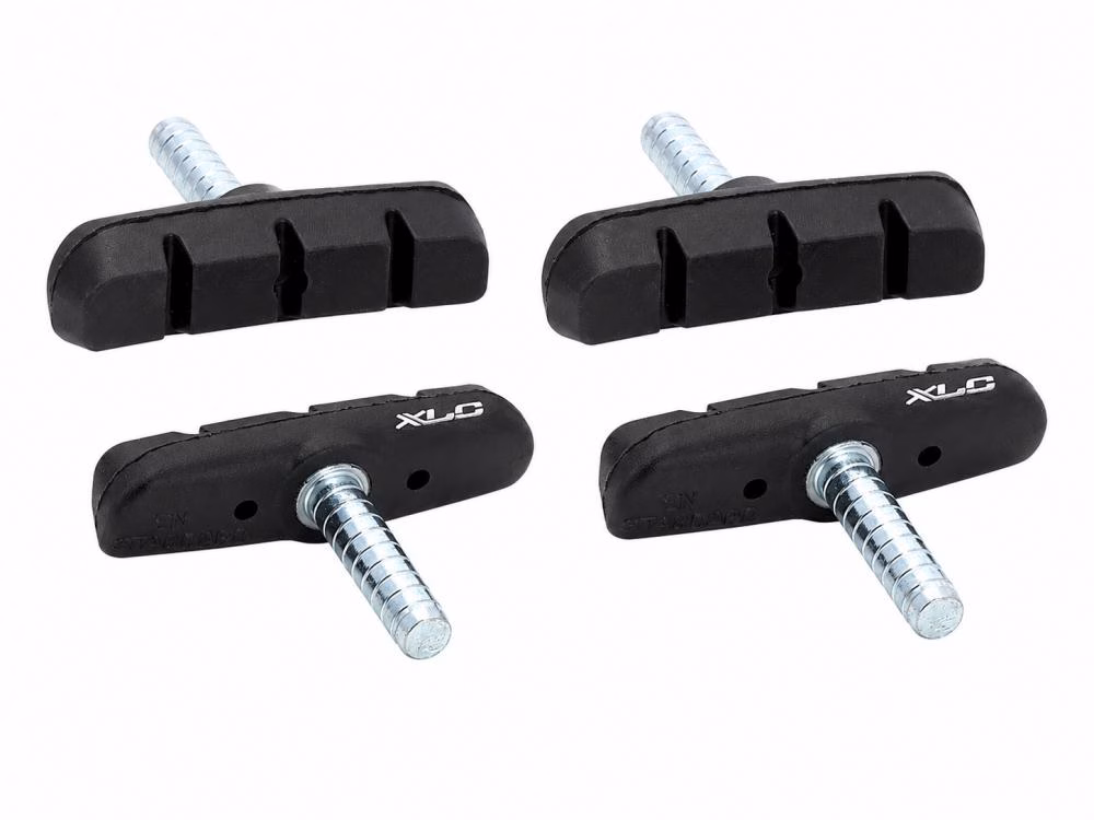 XLC BS-C02 Cantilever-Bremsschuhe 55 mm 4er-Set Schwarz