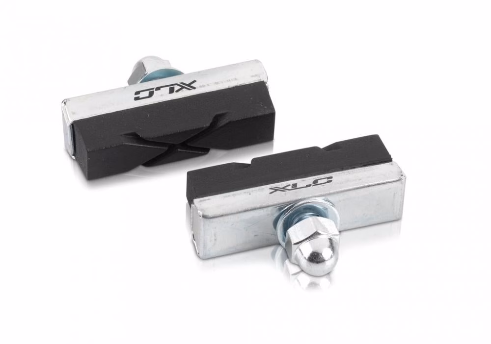 XLC BS-C04 Universal-Bremsschuhe 40 mm - Schwarz/Silber - 4er Set