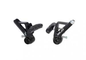 XLC Cantilever-Brake BR-C04 Alu schwarz - Felgenbremse für Vorne oder Hinten, 70 mm Bremsbacken, inkl. Befestigungsmaterial