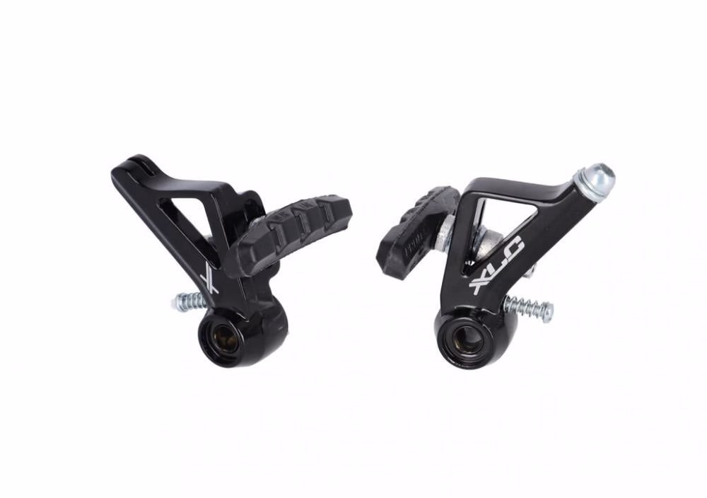 XLC Cantilever-Brake BR-C04 Alu schwarz - Felgenbremse für Vorne oder Hinten, 70 mm Bremsbacken, inkl. Befestigungsmaterial