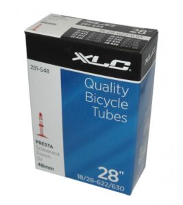 XLC Fahrradschlauch 700x18/28C 18/28-622/630 SV 48 mm