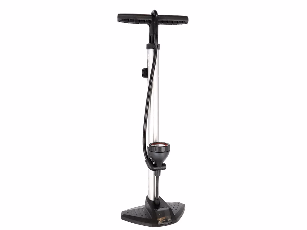 XLC PU-S05 Standpumpe (11 bar | mit Dualkopf | Ø34mm Aluminium)