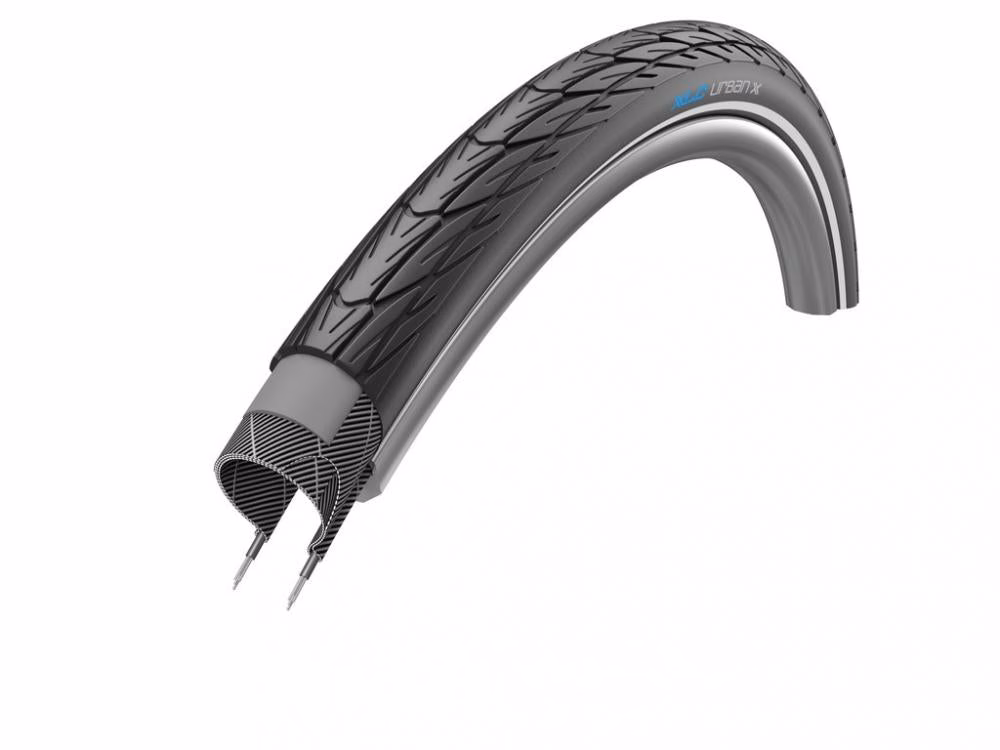 XLC Reifen UrbanX 37-622, 28 Zoll x1.40 schwarz Reflex