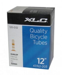XLC Schlauch Fahrradschlauch 12x1.75-2.125" 47/62-203 DV 32 mm