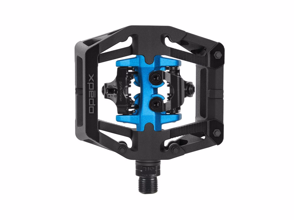 Xpedo Clipless GFX Neo Fahrradpedal (schwarz / blau | 9/16")