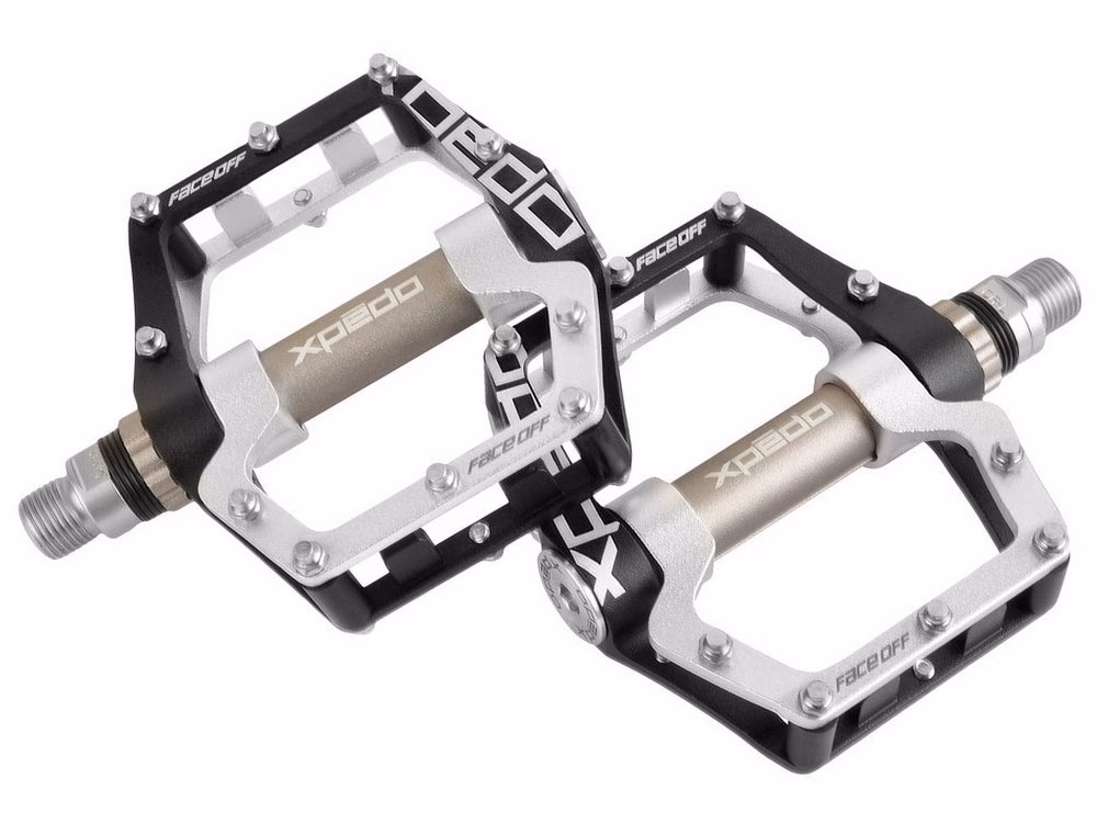 Xpedo FaceOff 18 Fahrradpedale (9/16" | schwarz / silber)