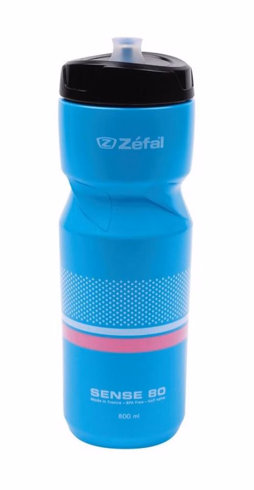 Zefal Trinkflasche Sense M80 800ml Höhe 229mm cyan blau