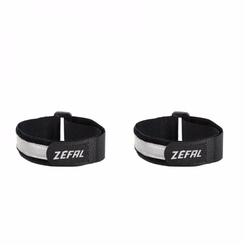 Zéfal Doowah Hosenband mit Reflexstreifen - schwarz, 1 Paar