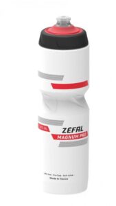 Zéfal Magnum Pro Trinkflasche 975 ml - Weiß/Rot/Schwarz