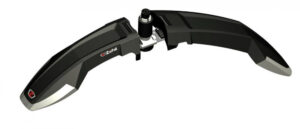 ZÉFAL VR-Steckblech Deflector FM60 schwart grau mit Spoiler