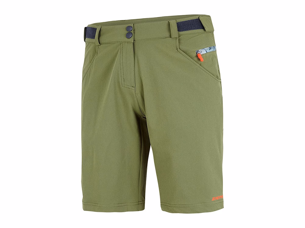 Ziener Carmody X-Function Kurze Radhose Damen (grün) Größe:42