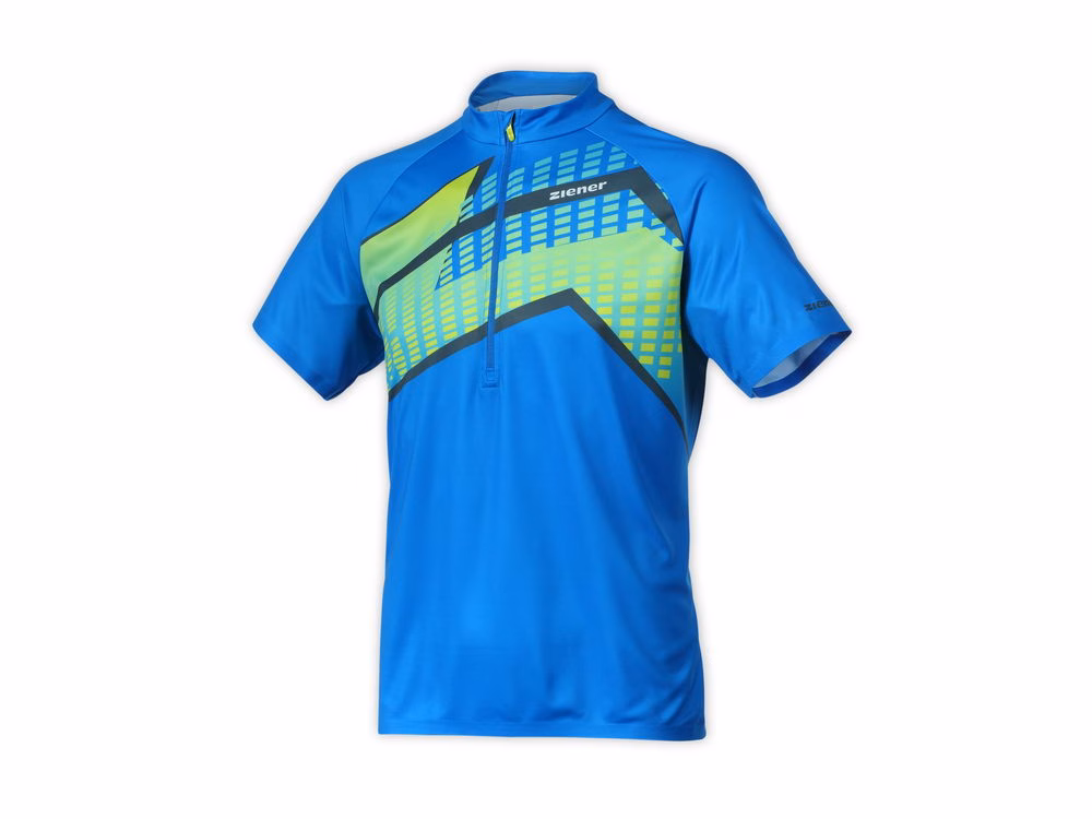 Ziener Cilian Fahrradtrikot Herren (blau) Größe:46